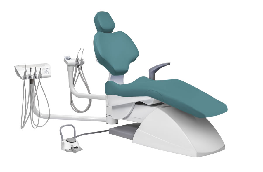 Ancar-3250 ambidextrous orthodontic treatment unit with 2 arms